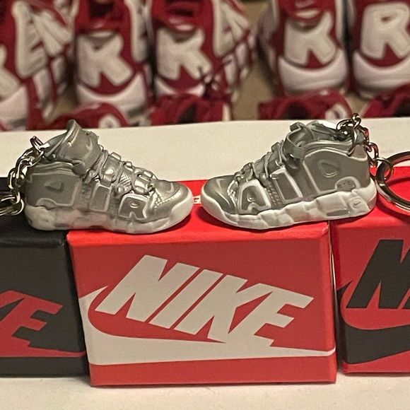 Nike Silver Sneaker Keychain - Picture 2 of 3